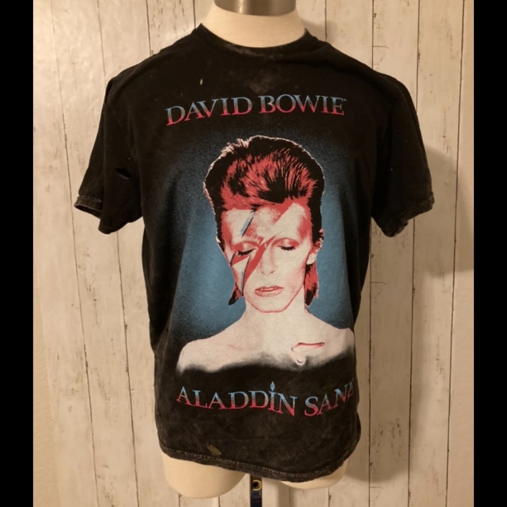 David Bowie lightly bleached/distressed Shirt